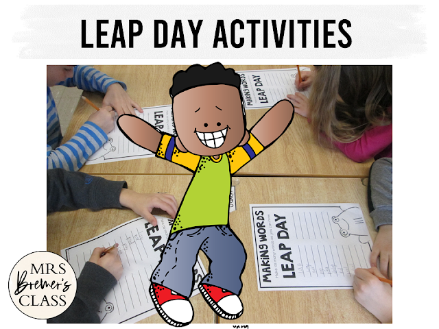 Leap Day activities to celebrate Leap Day in the classroom for First Grade and Second Grade