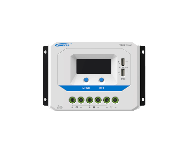 Controladores de Carga Solar Serie VS-AU 10A / 20A / 30A / 40A / 50A / 60A