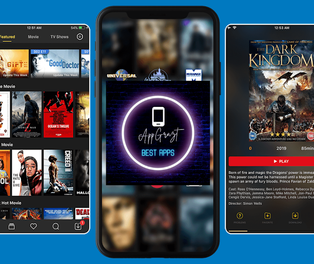 best free application list to watch movies on your cell phone.