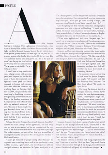 Ashlee Simpson in Harper's Bazaar May 2007 pictures