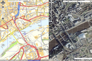 OpenSpace API & Google Maps API Combo Map