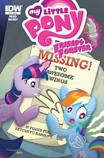 MLP Friends Forever #25 Comic by IDW. Regular cover by Tony Fleecs