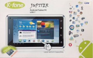 Harga K-Fone Jupiter HD Android Tablet