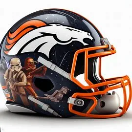 Denver Broncos Star Wars Concept Helmet