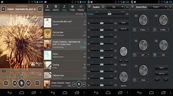 Jet audio Plus Android Müzik Dinleme Uygulaması