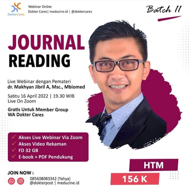 Webinar Online Batch 11 "JOURNAL READING"