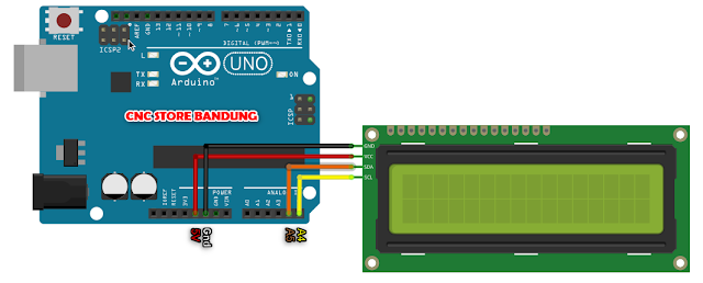 LCD I2C Arduino Uno