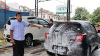  'Bersih dan Ramah', Rahasia Taras Car Wash Mitra Binaan PTPN VII