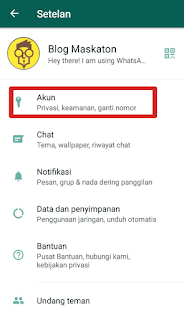 cara ganti nomor whatsapp