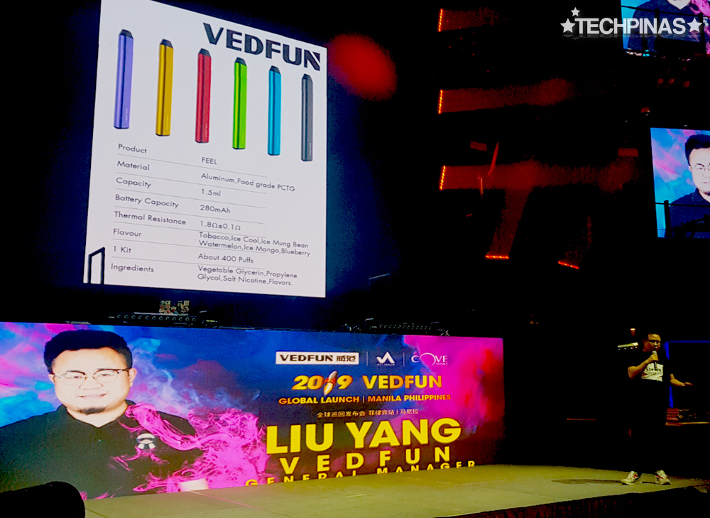 Vedfun Vape E-Cigarette Products, Vedfun Launch Philippines