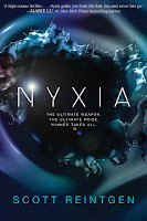 Nyxia by Scott Reintgen book cover and review