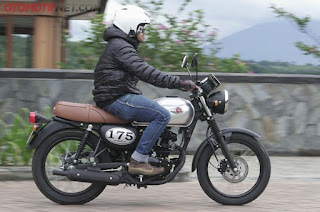 Test Drive Kawasaki W175