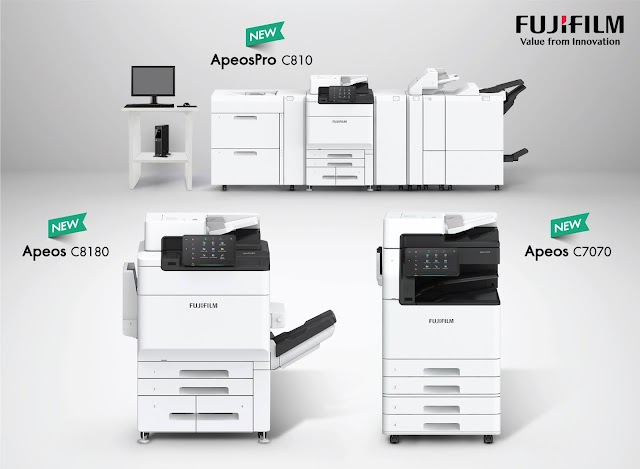 FUJIFILM เปิดตัวชุดผลิตภัณฑ์ภายใต้แบรนด์ใหม่ “Apeos” เครื่องพิมพ์มัลติฟังก์ชันที่มาพร้อมดีไซน์ใหม่ และฟังก์ชันความปลอดภัยขั้นสูง