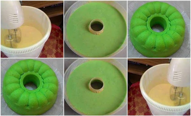 Resep Membuat Bolu Kukus Pandan 2 Telur Langsung Menul. Empuk dan Lembuuut Banget