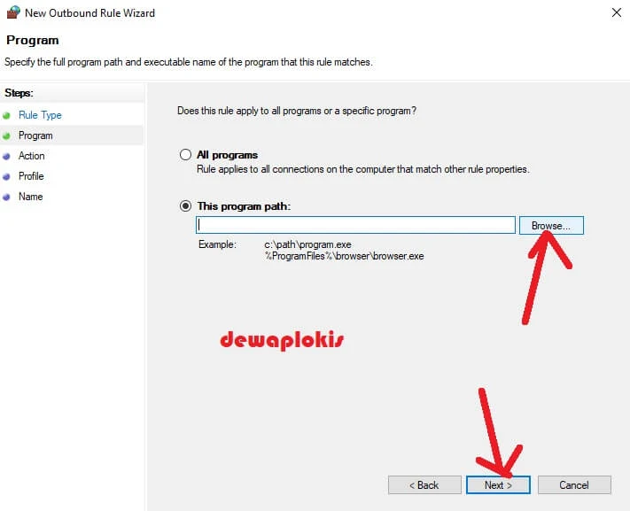 Cara Memblokir Software Dengan Firewall Pada Windows