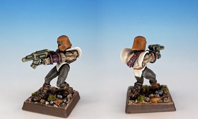 Space Pirate RT1 1987 Citadel First Rogue Trader painted miniature
