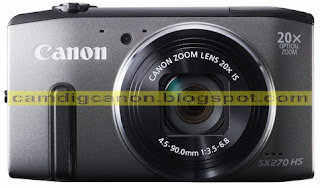 Harga Kamera Digital Canon PowerShot SX270 HS dan Spesifikasi Lengkap