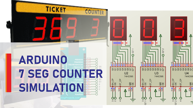 nomor antrian 7 segment arduino