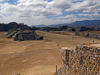 Monte Albán - view of Gran Plaza