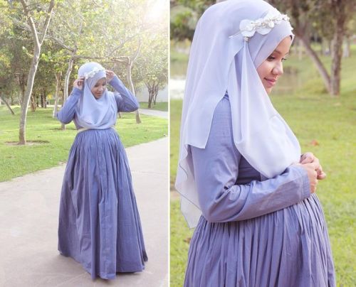  Model  Baju  Muslim untuk  ibu  Hamil 