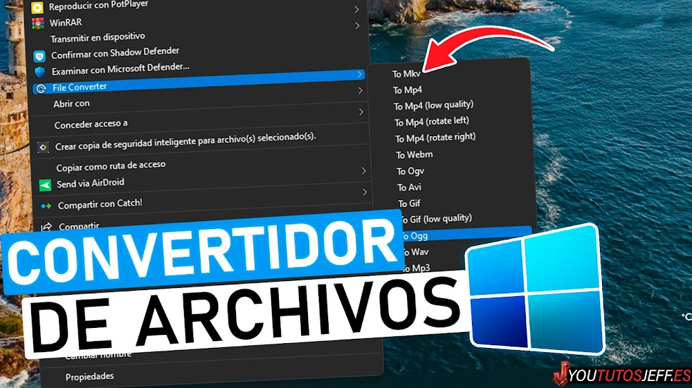 Convertidor de ARCHIVOS Definitivo ✅ Convertir JPG a PNG y mas Formatos