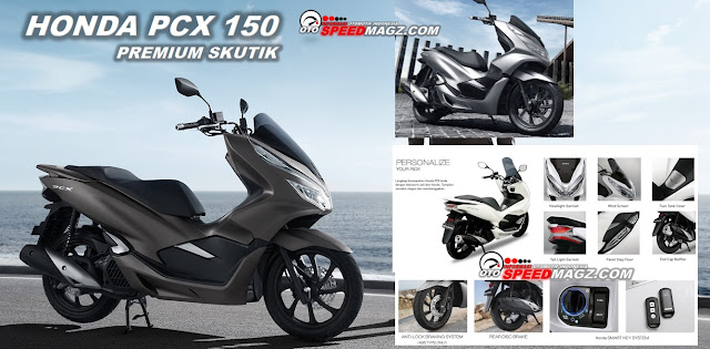 Fitur Honda PCX 150 cc