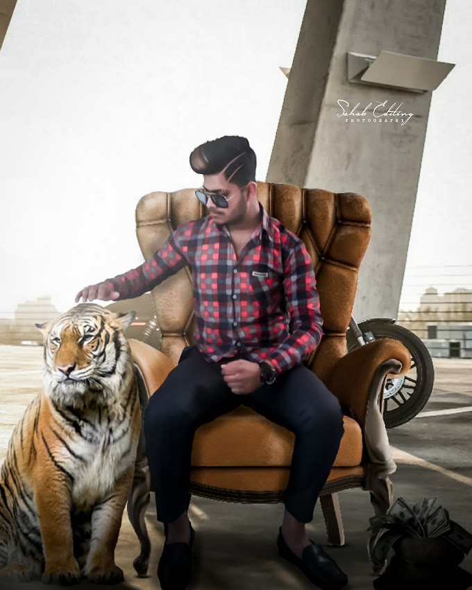 Tha tiger photo editing tutorials 