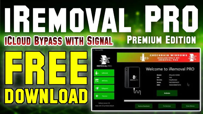 iRemoval PRO Premium Edition 3.1.1 - iPhone XR to iOS 15 iCloud Bypass with Signal