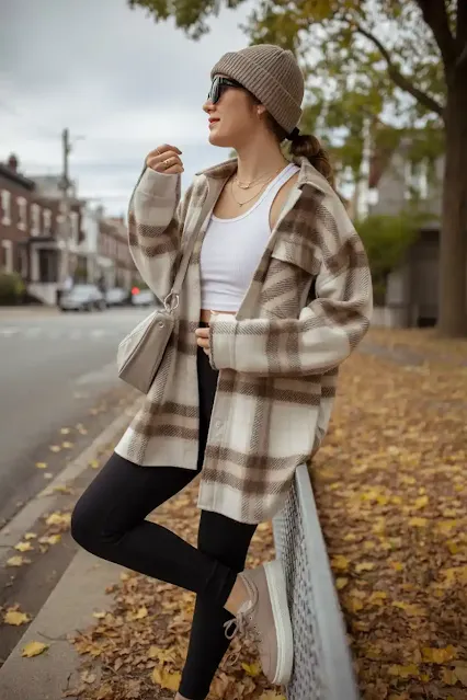 The Shacket + Leggings Lazy-Girl Fit