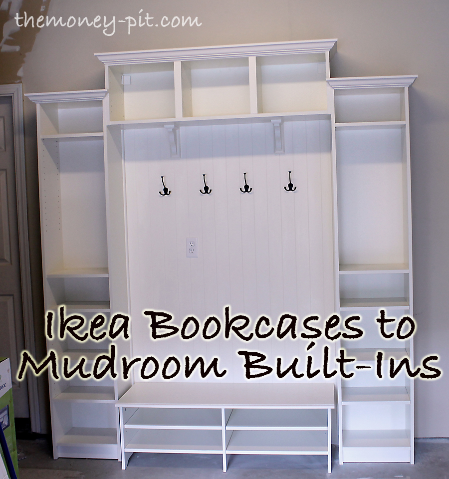 Adding Mudroom Built-Ins to the Garage - The Kim Six Fix