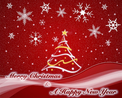 Merry Christmas & Happy New Year 2015 Wallpaper