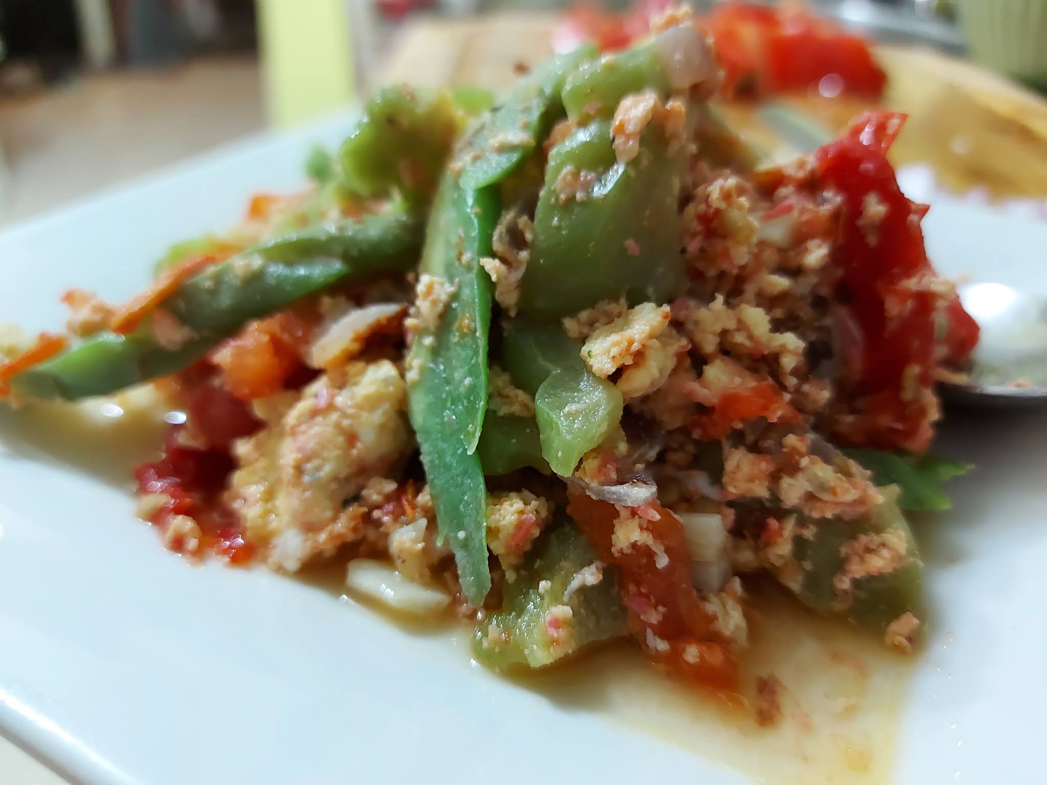 Ginisang Ampalaya (Bitter Melon) W/Eggs And Shrimp Fry (UJAP) Recipe