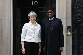 Theresa May and Buhari