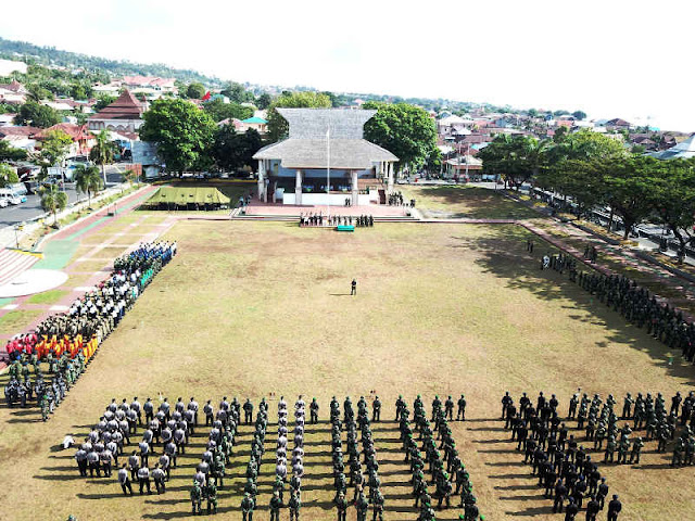 Suko Pranoto Buka Latihan Kesiapsiagaan Operasi Korem Babullah