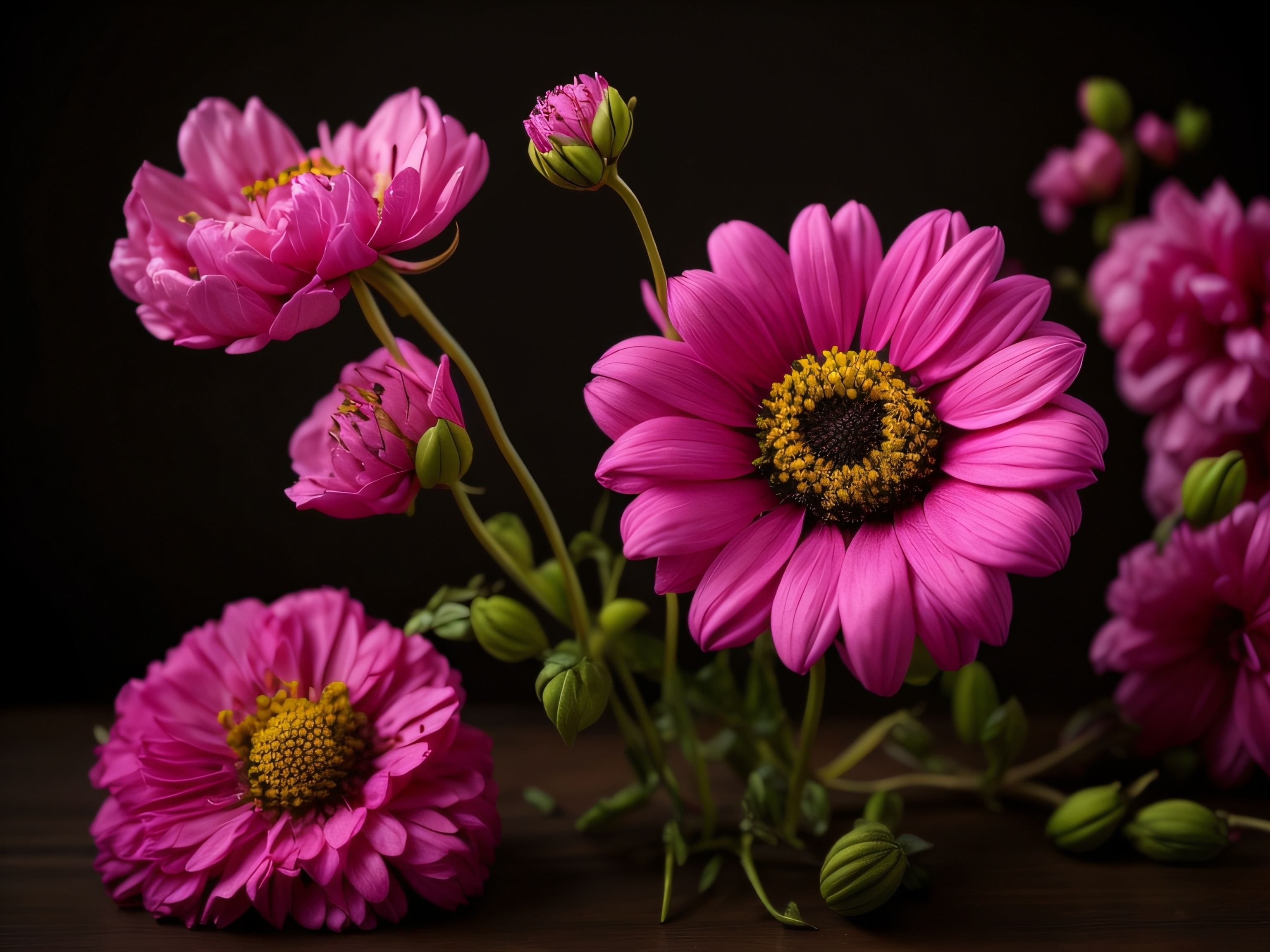 Pink Flower Bloom