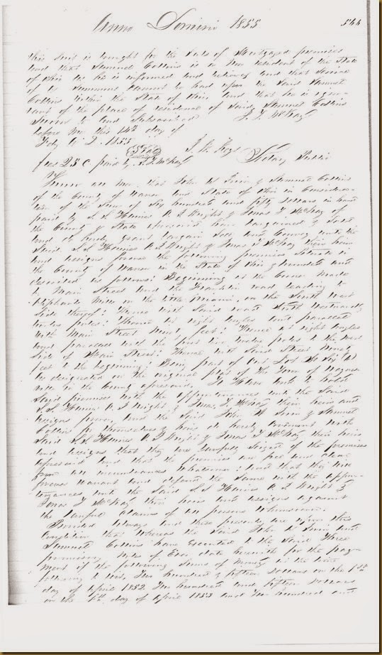 John A. Irwin and Catherine Irwin sued Dec Term 1855_0004