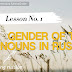 Lesson № 1. Gender of the nouns in Russian