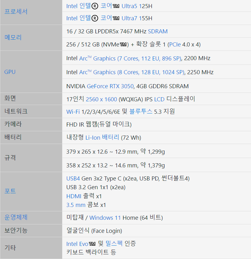 lg gram pro 17인치