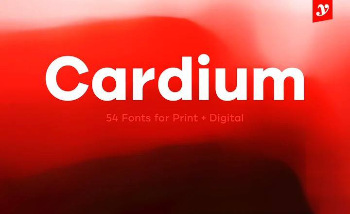 Cardium Font - Free Geometric Sans Serif Typeface