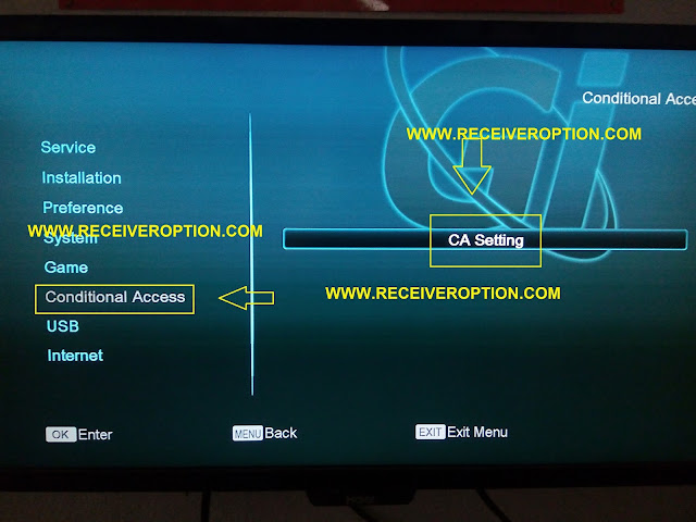 NEOSAT 550HD RECEIVER BISS KEY OPTION