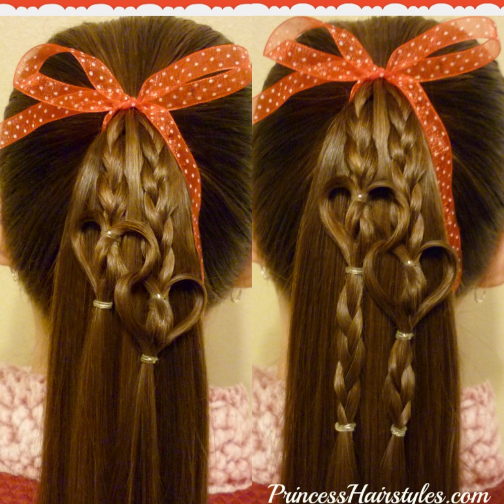 Heart Braid Hairstyle