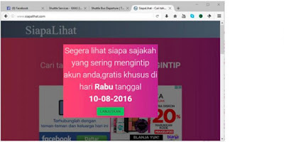 Trap "Who Peek Facebook You" Targeting Users in Indonesia