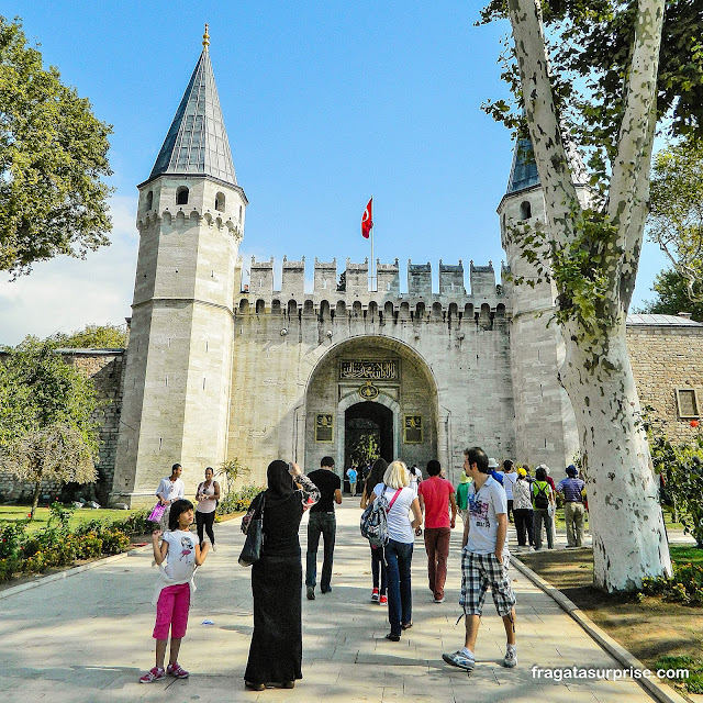 Palácio de Topkápi em Istambul