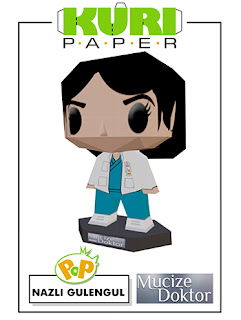 Kuri Paper - Pop Mini Funko Nazli Gulengul Doctor Milagro Papercraft