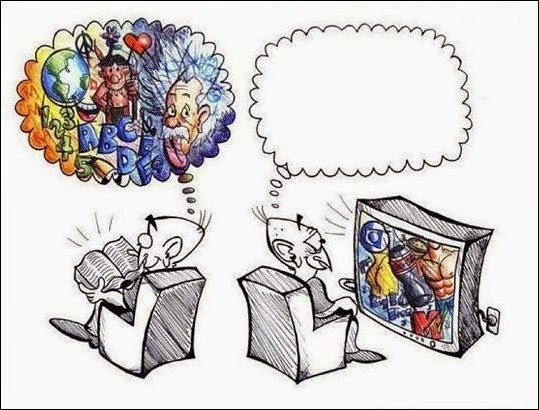 Books v TV