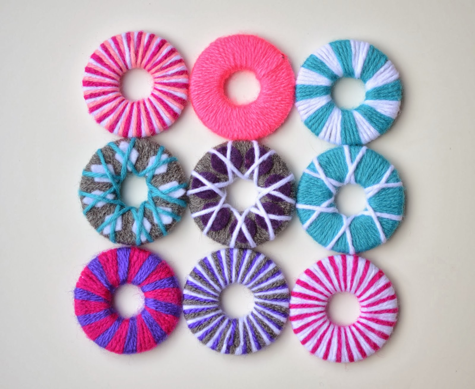 DIY Pattern Weights – Ribbon Wrapped Washers
