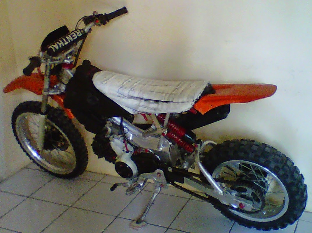 82 Modif Semi Trail Motor Bebek Modifikasi Trail