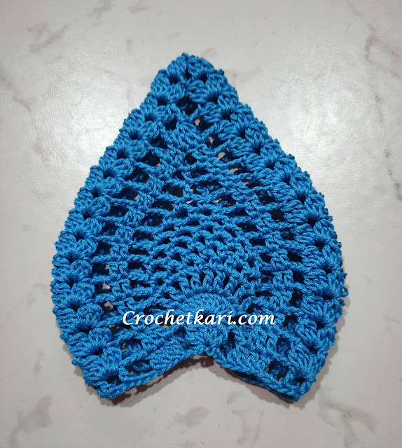 Pineapple sachet free pattern