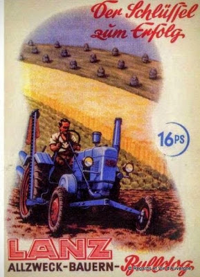 Tracteur agricole ancien