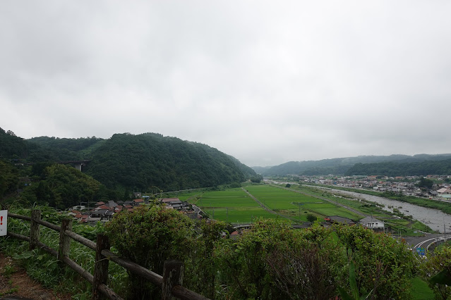 鬼の館の展望台からの眺め